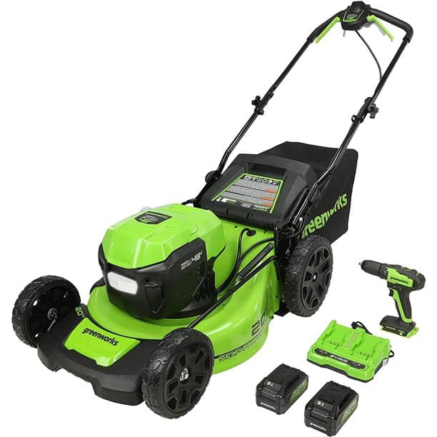 greenworks self propelled mower review